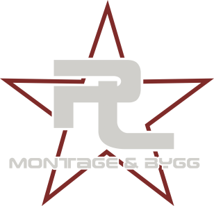 P Löfgren Montage & Bygg AB logotyp