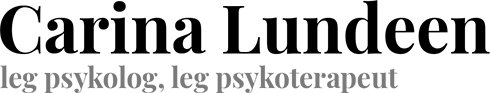 AB Carina Lundeen, leg. psykolog, leg.psykoterapeut logotyp