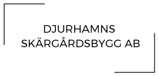 Djurhamns skärgårdsbygg AB logotyp
