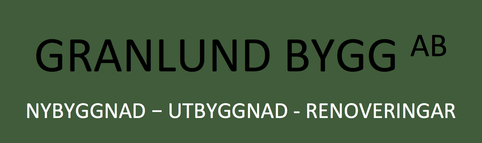 E Granlund Bygg AB logotyp