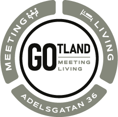 Gotland Living and Meeting AB logotyp
