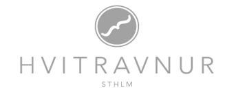 Hvitravnur AB logotyp