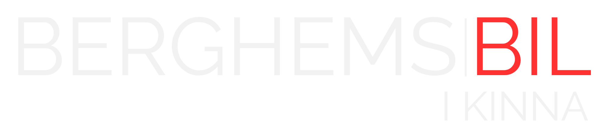 Berghems Bil AB logotyp