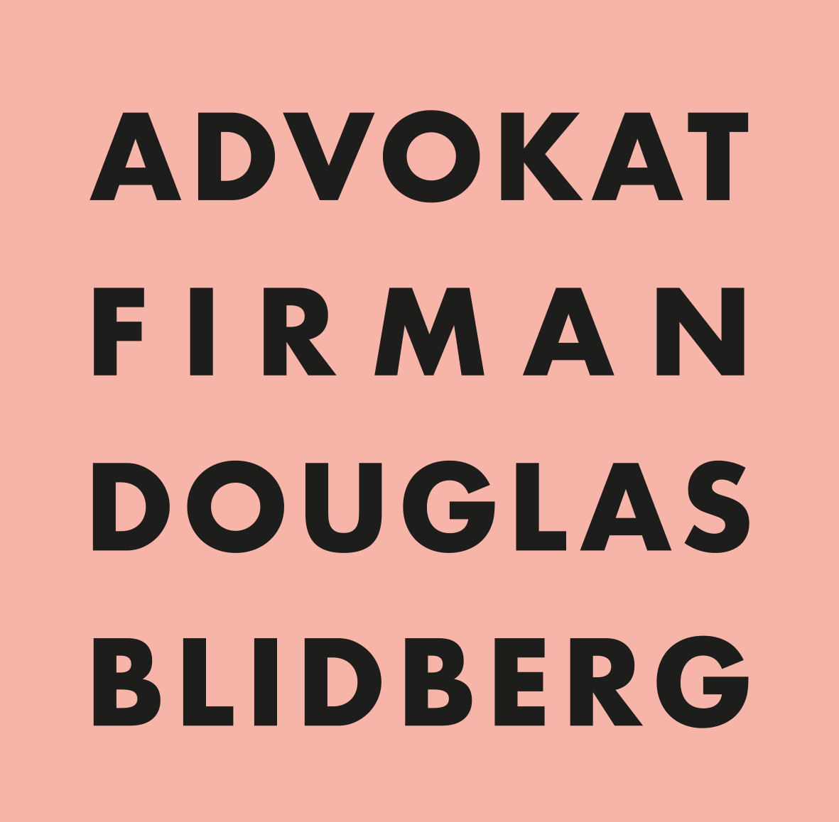 Advokatfirman Douglas Blidberg AB logotyp