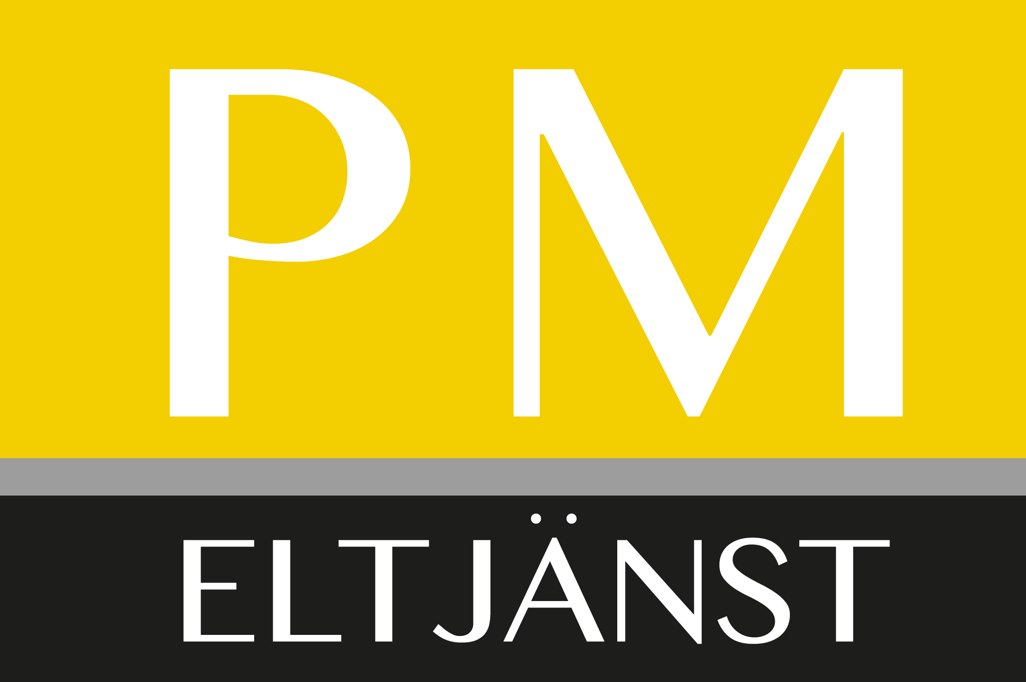 Pontus & Mathias Eltjänst & Industrimontage AB logotyp