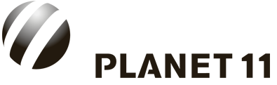 Planet 11 AB logotyp