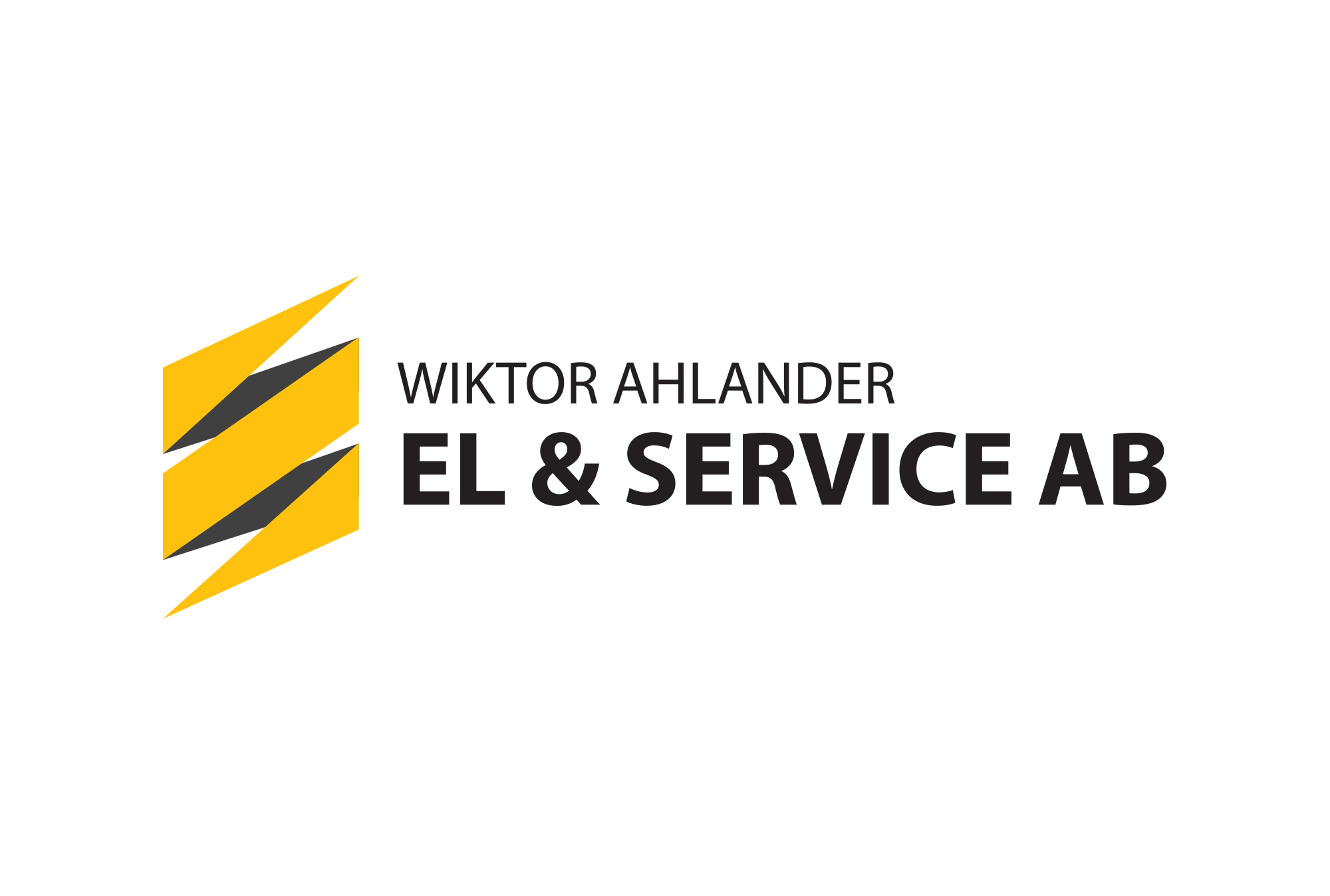 Wiktor Ahlander EL & Service AB logotyp