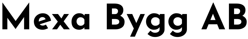 MEXA BYGG AB logotyp