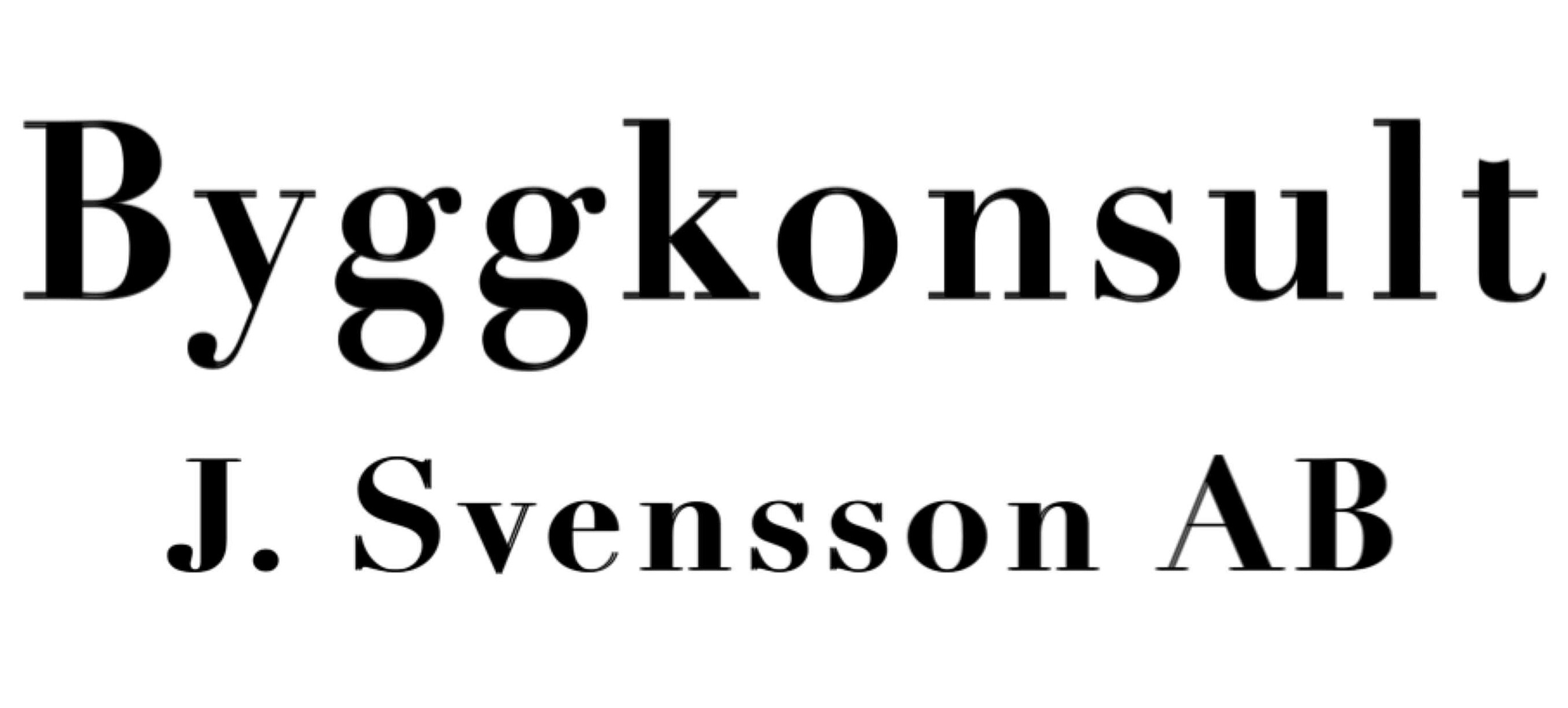 Byggkonsult Joakim Svensson AB logotyp