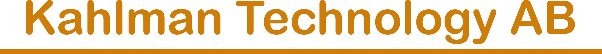 Kahlman Technology AB logotyp
