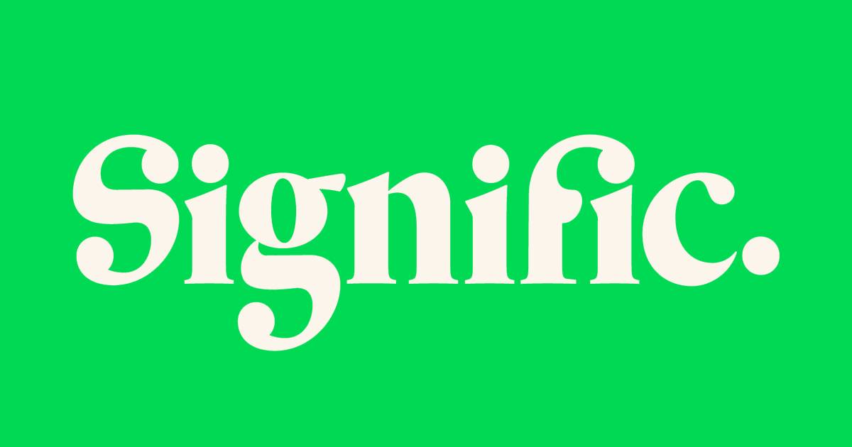 Sgnfc AB logotyp