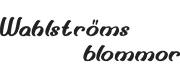 Wahlströms Blommor AB logotyp