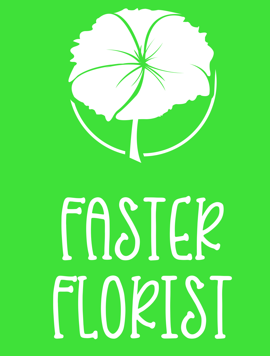 Faster florist design i Billdal AB logotyp