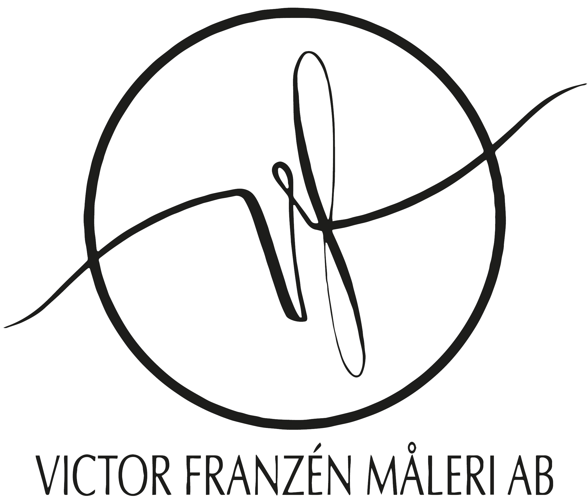Victor Franzén Måleri AB logotyp