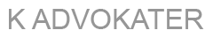 Kadvokater AB logotyp