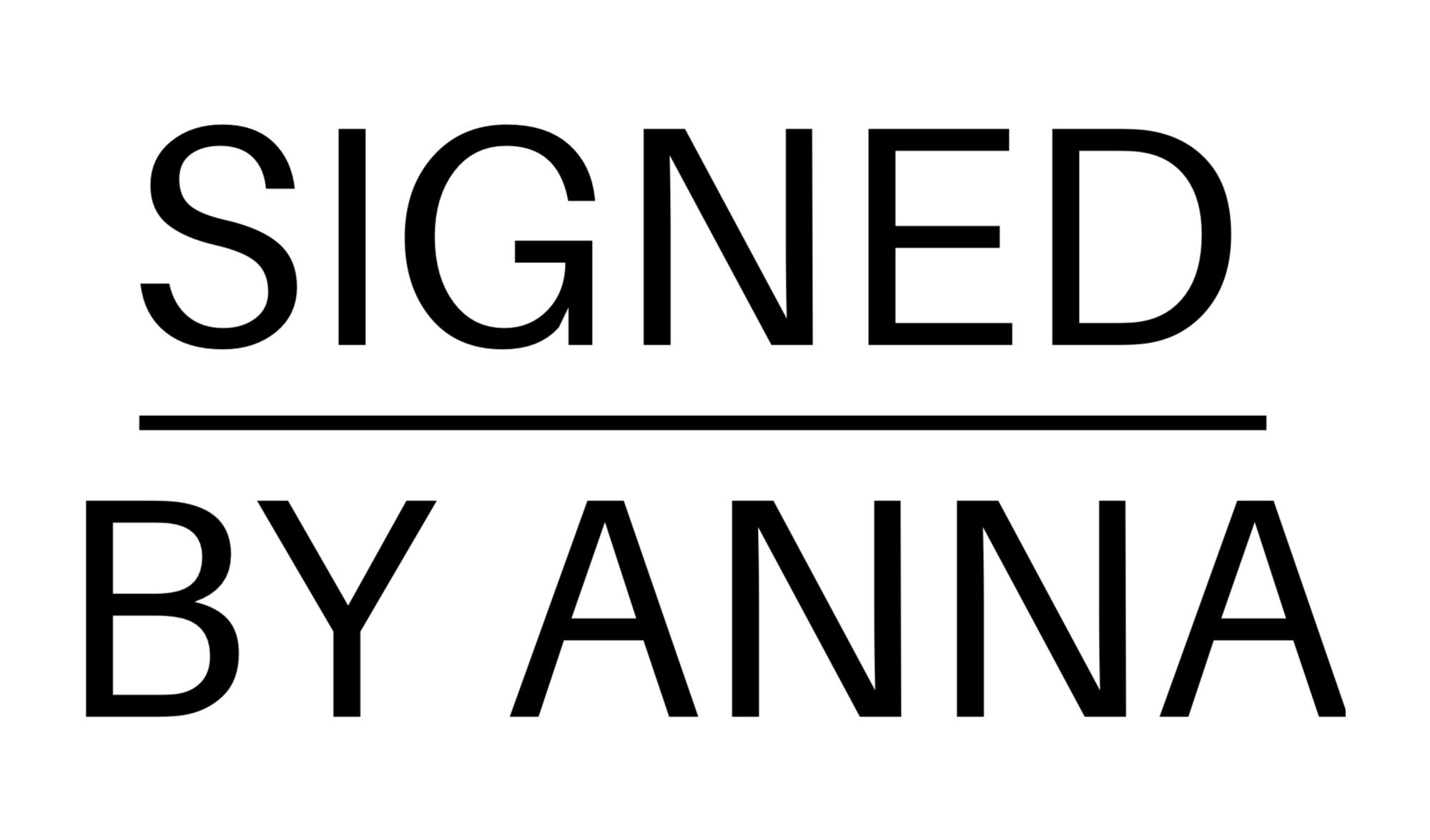 Signed By Anna AB logotyp