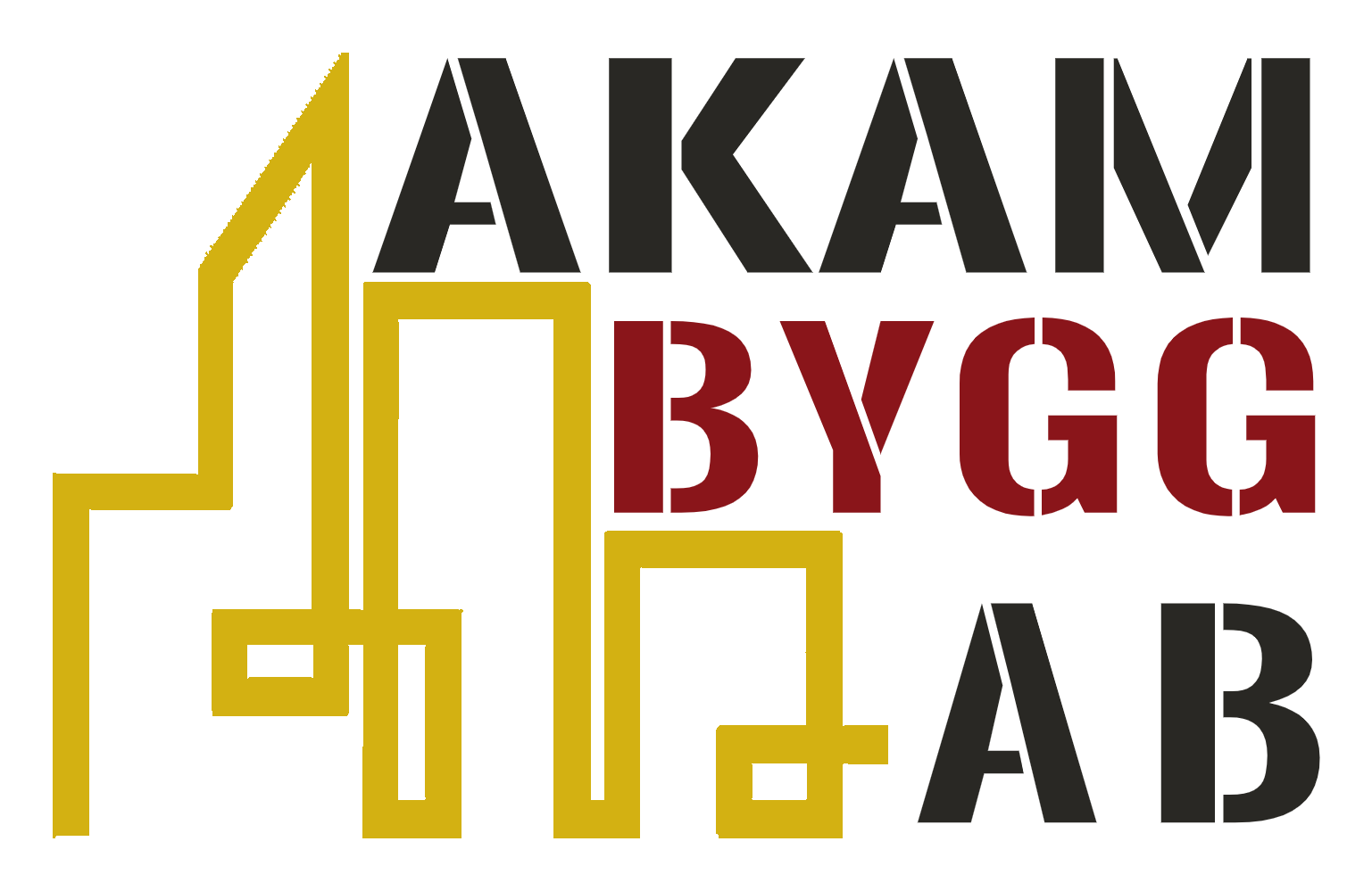 Akam bygg AB logotyp