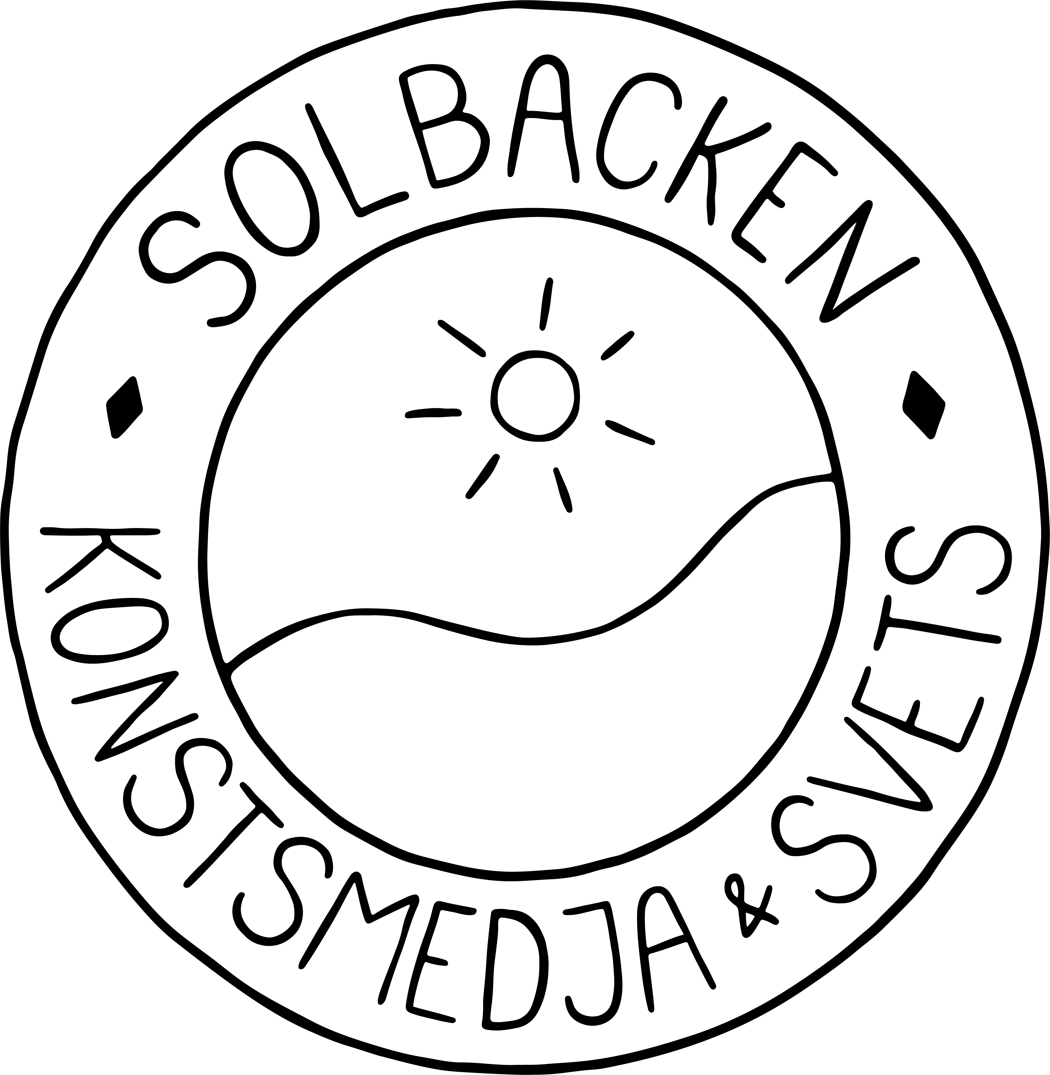 SOLBACKEN KONSTSMEDJA & SVETS AB logotyp