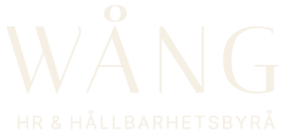Wång HR & Hållbarhetsbyrå AB logotyp