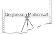 GeoJonsson Mätkonsult AB logotyp