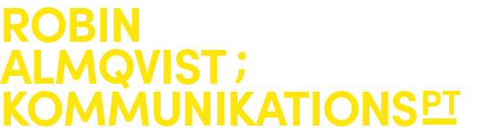 Robin Almqvist Kommunikation AB logotyp