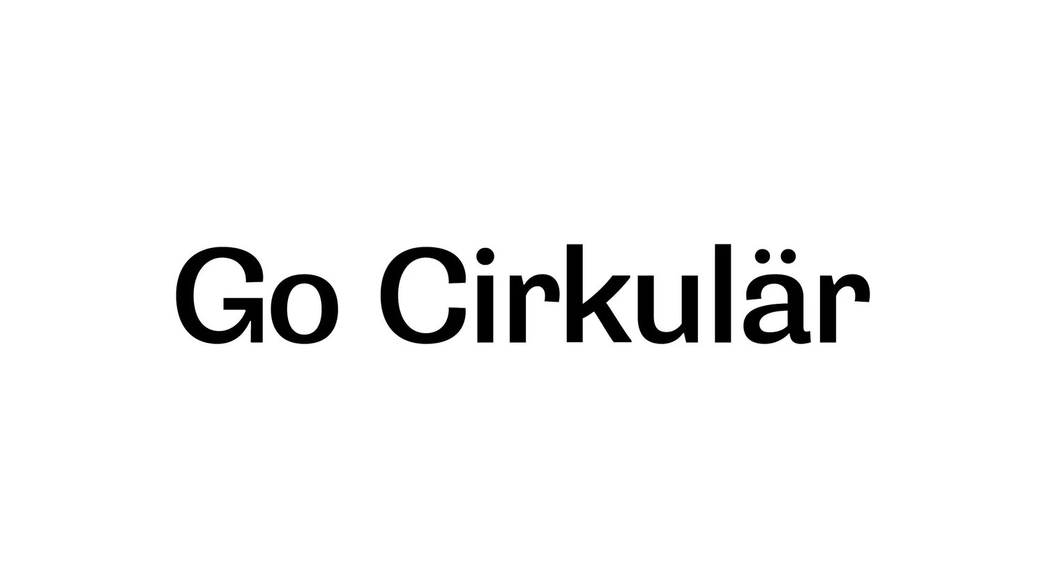 GoCirkulär AB logotyp