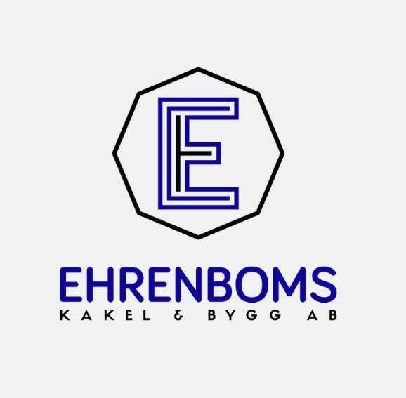 Ehrenboms Kakel & Bygg AB logotyp