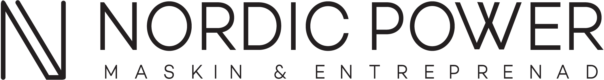Nordic power sverige Maskin & entreprenad AB logotyp