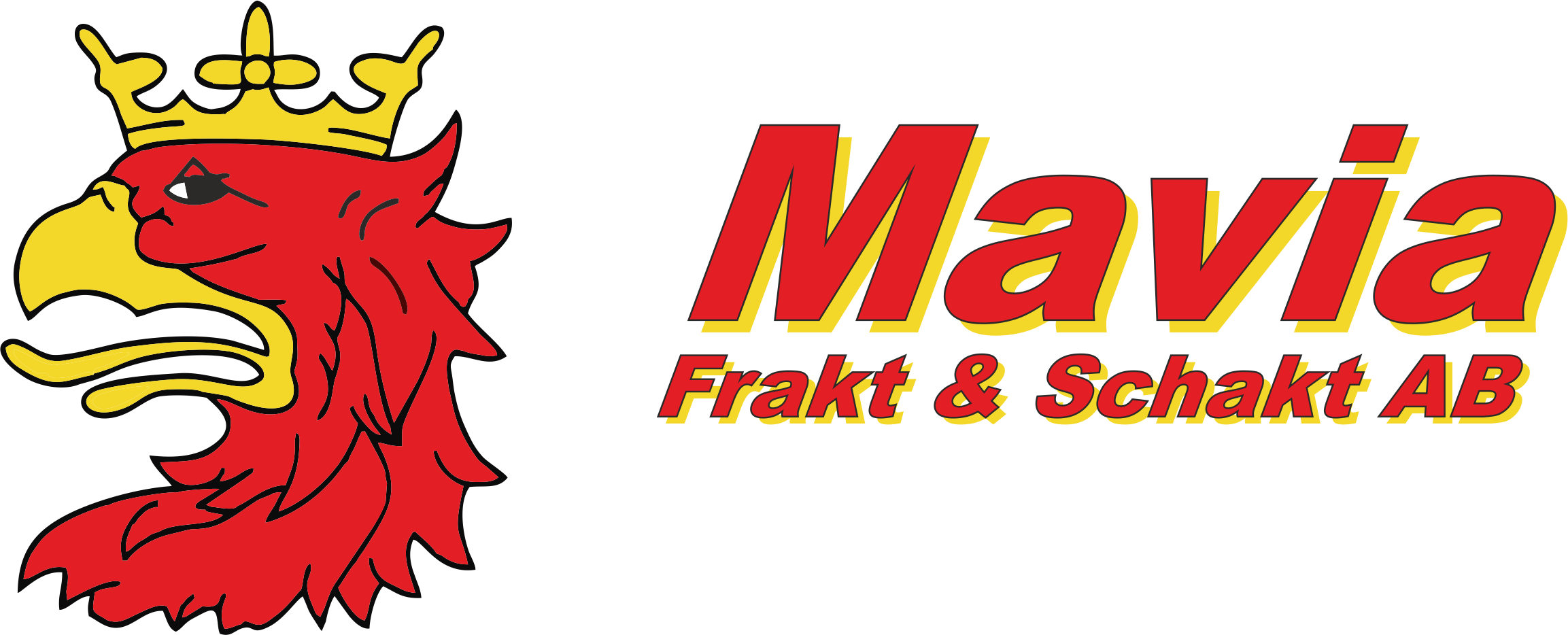 Mavia Frakt & Schakt AB logotyp
