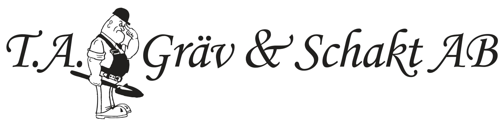 TA gräv & schakt AB logotyp