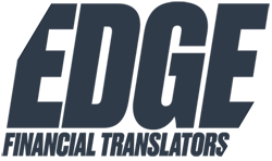 Edge Financial Translators AB logotyp
