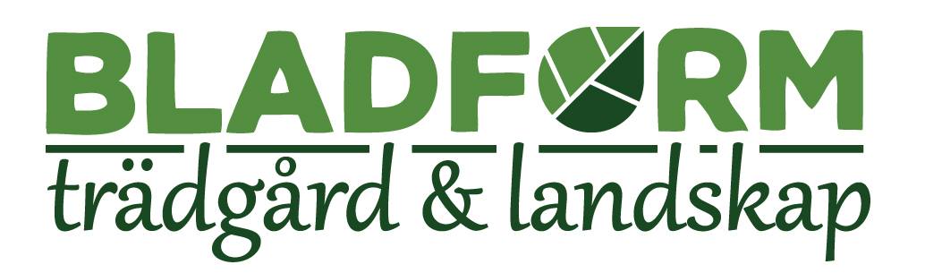 Bladform trädgård och landskap AB logotyp