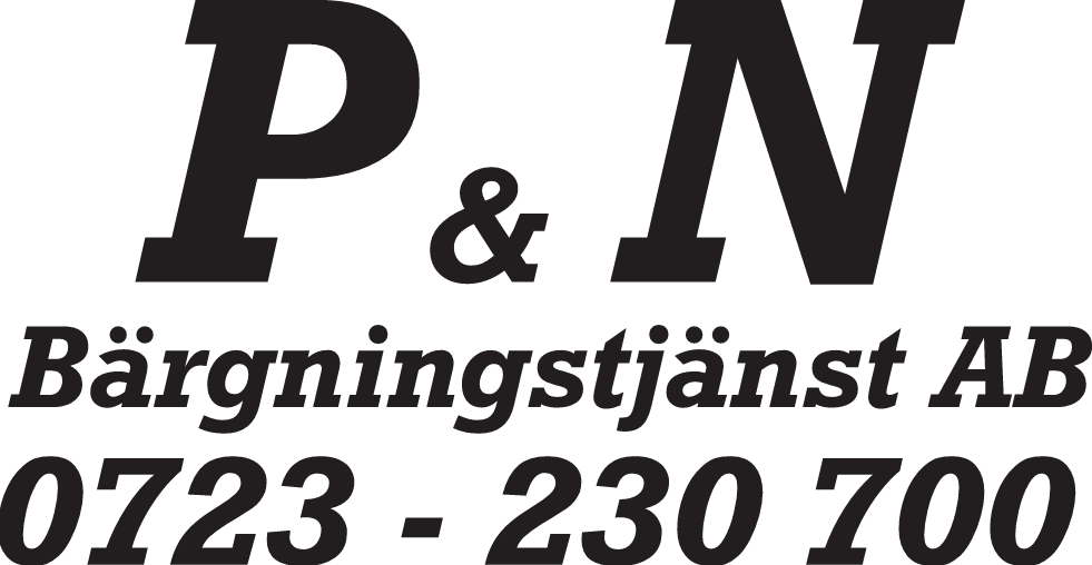 Patrik och Niklas Bärgningstjänst AB logotyp