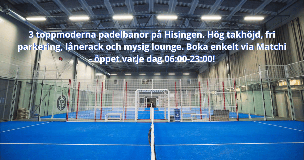 Hisingen Padel AB logotyp