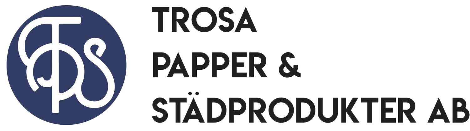Trosa Papper och Städprodukter AB logotyp