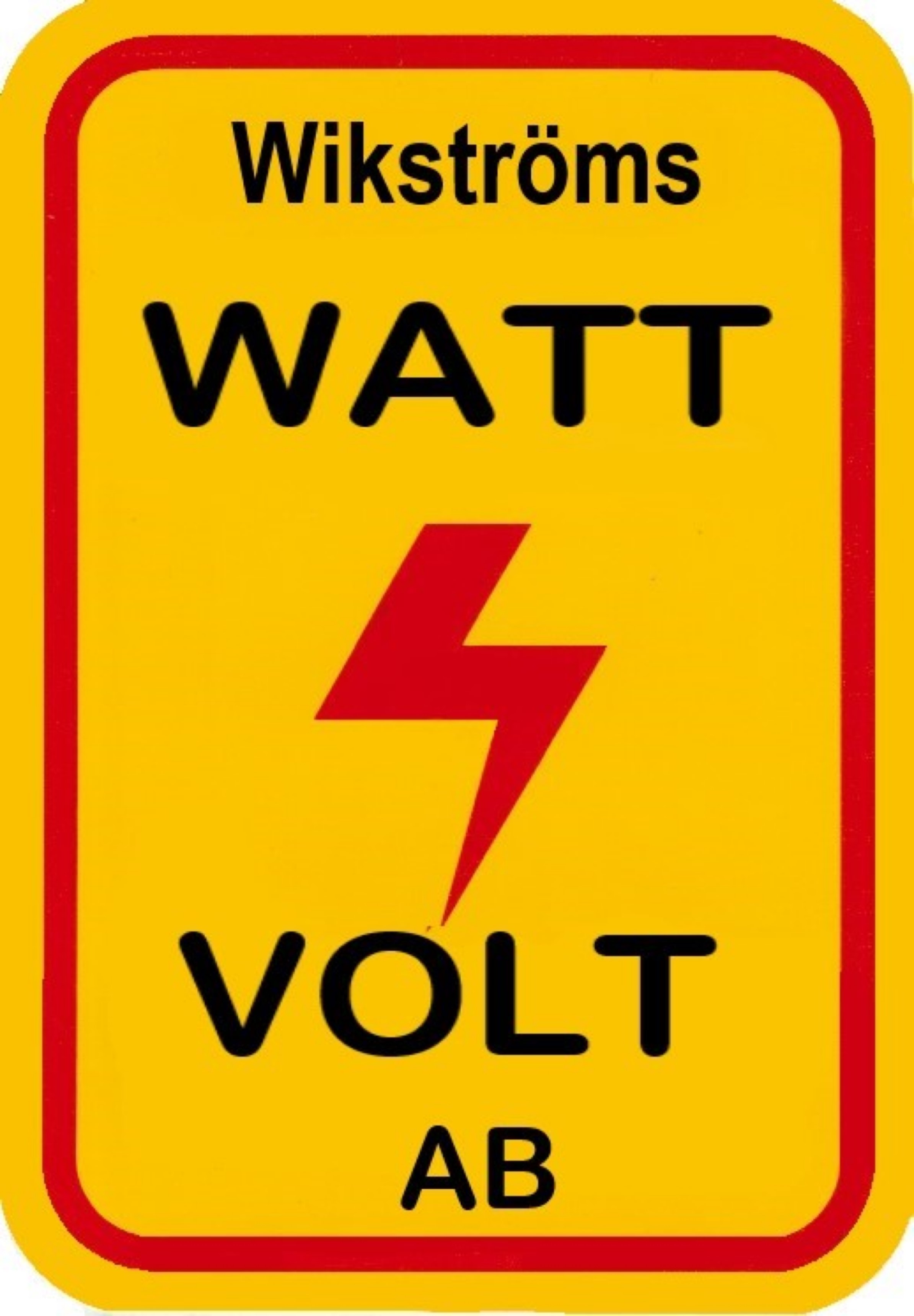 Wikströms watt och volt AB logotyp