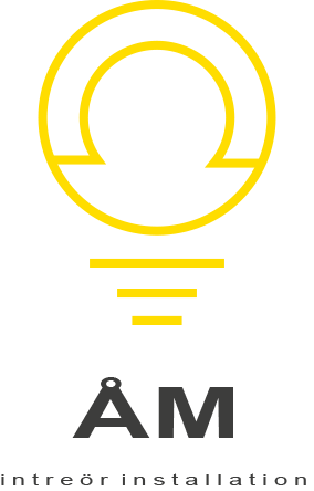 Å-M interiör och installation AB logotyp