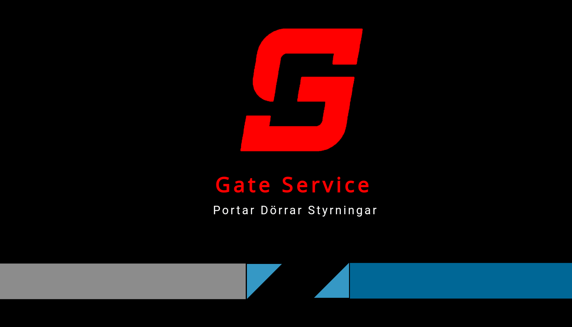 Gate Service Sweden AB logotyp