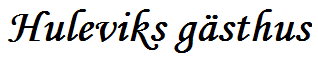 Huleviks boende AB logotyp