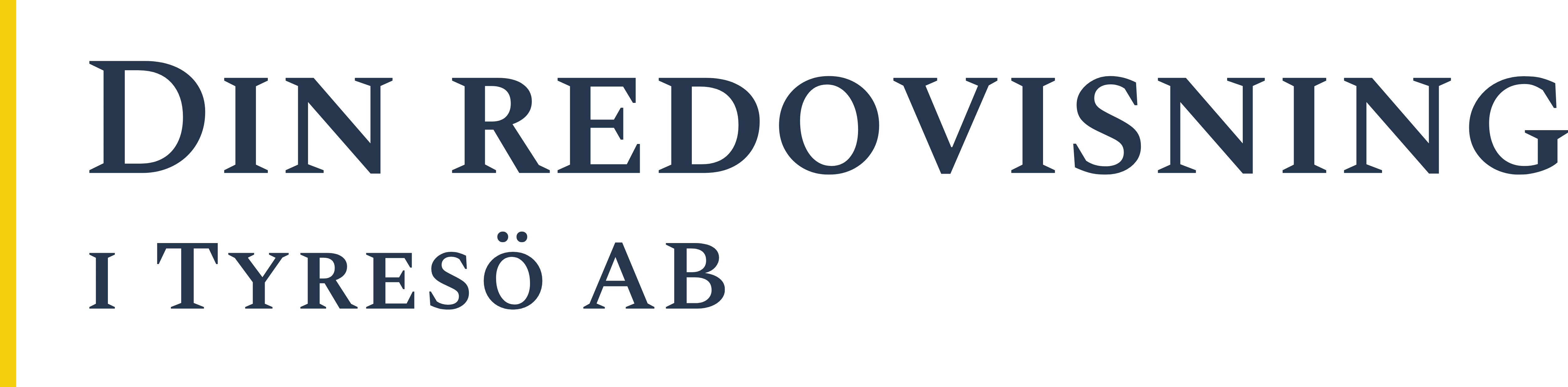 Din redovisning i Tyresö AB logotyp