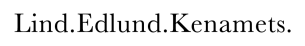 Lind Edlund Kenamets Intellectual Property AB logotyp