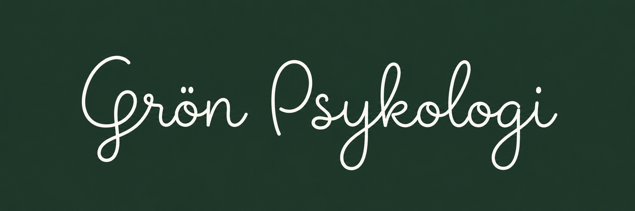 Grön psykologi AB logotyp