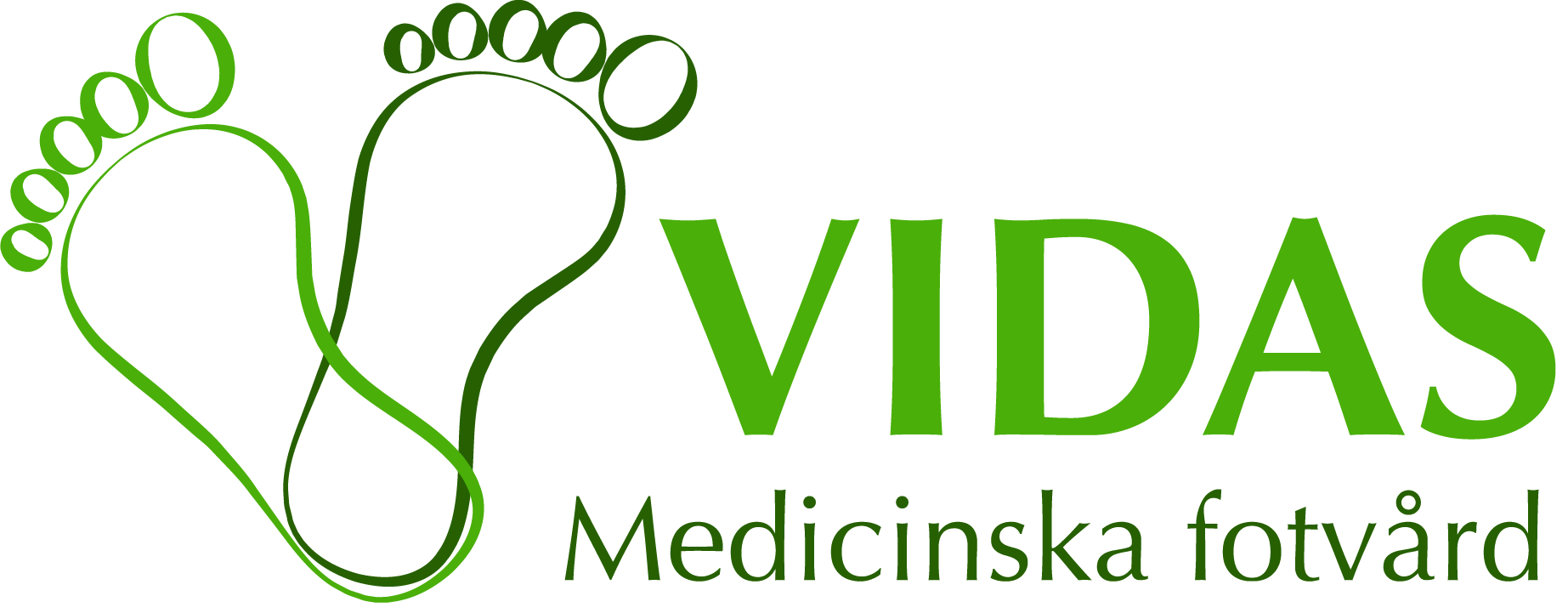 Vidas medicinska fotvård AB logotyp