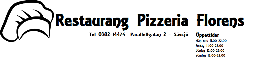 Pizzeria Florens Sävsjö AB logotyp