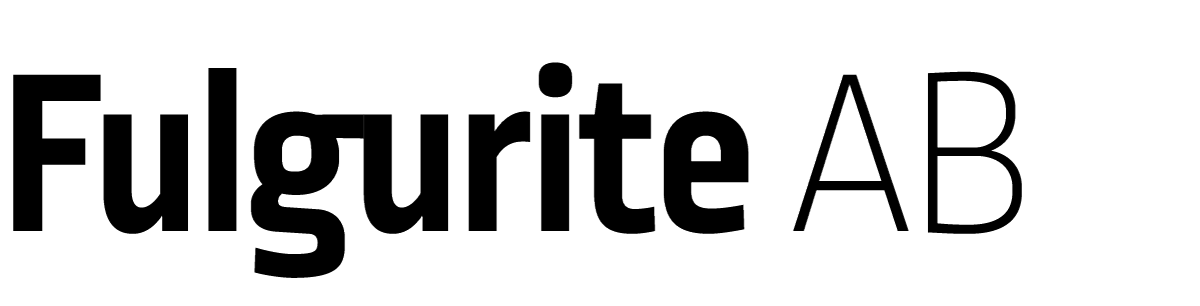 Fulgurite AB logotyp