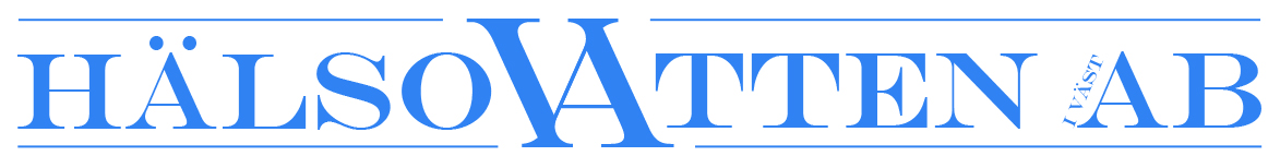 HÄLSOVATTEN I VÄST AB logotyp