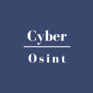CyberOsint Scandinavia AB logotyp