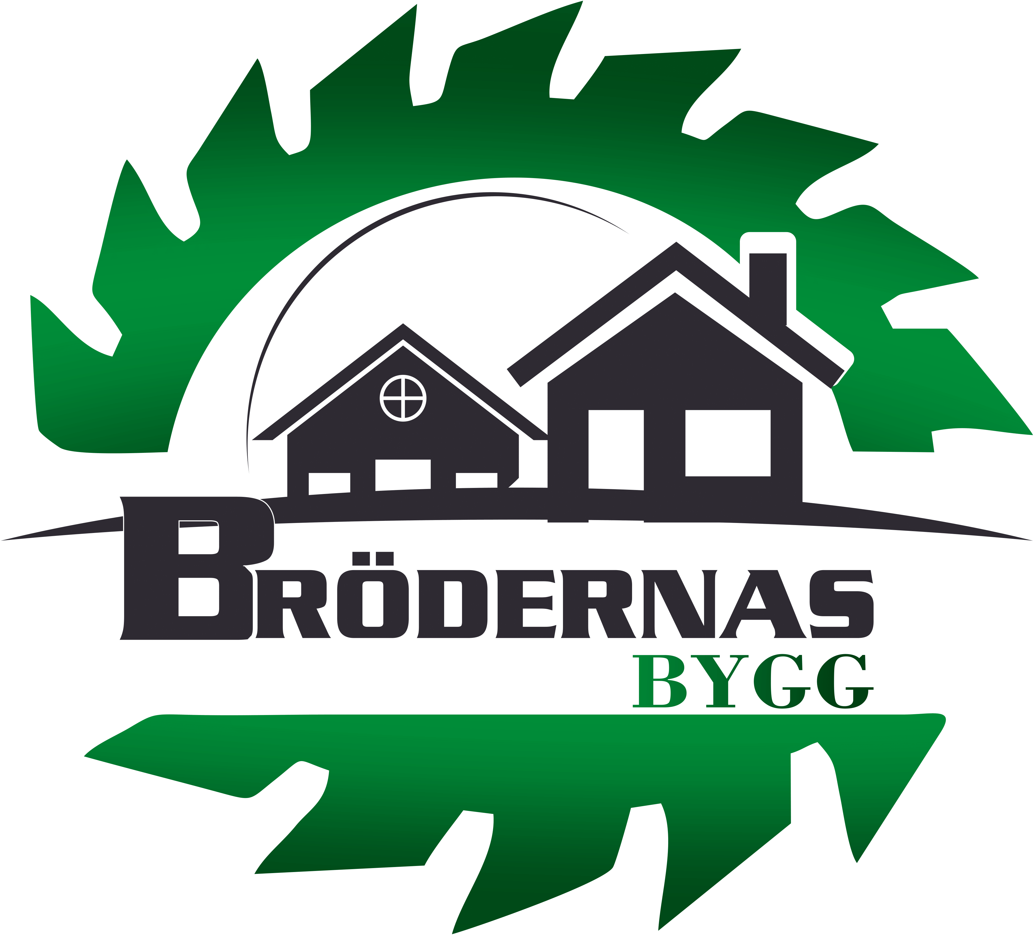 Brödernas Bygg i Kronoberg AB logotyp