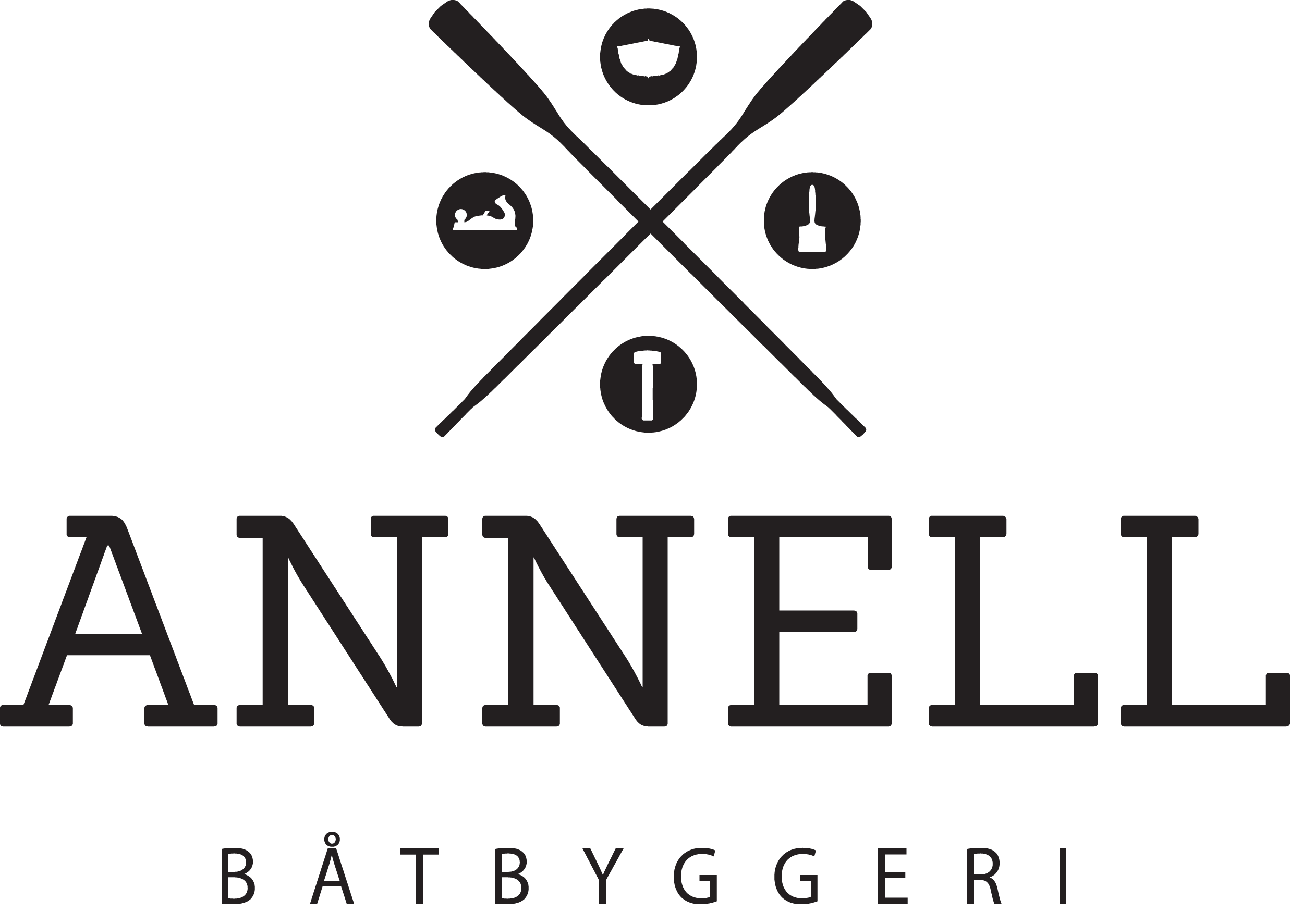 Båtbyggare Anders Annell AB logotyp