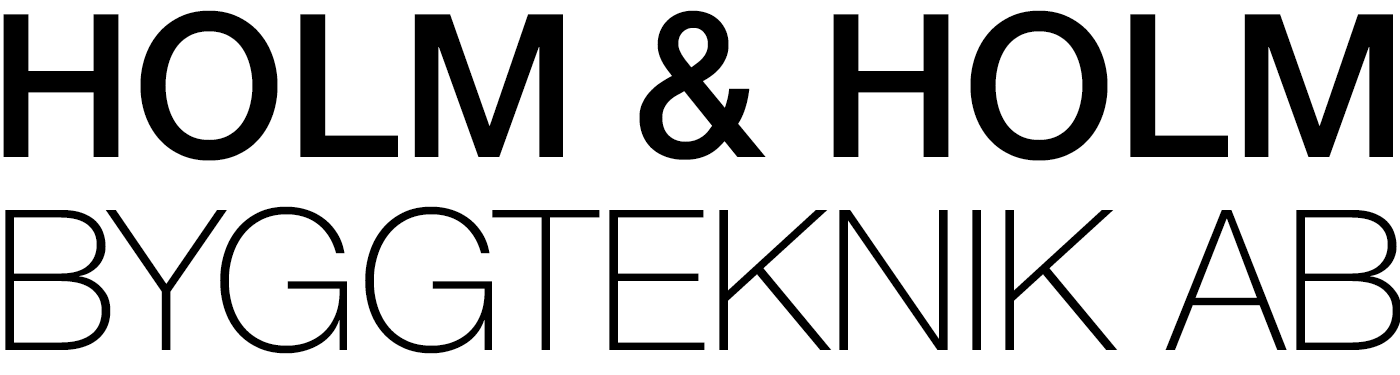 Holm & Holm Byggteknik AB logotyp